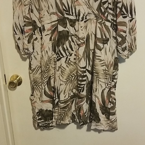 Old Navy Tropical Print Dress Size XXL - Picture 3 of 5
